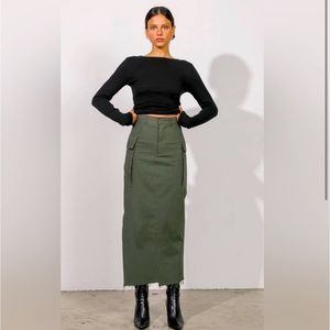 Local European Cargo skirt XS NWT